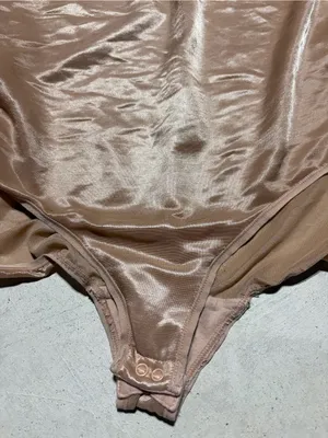 Skims Bodysuit Nude Taupe 2X thumbnail 2