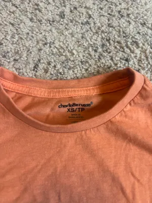 cropped t shirt charlotte russe thumbnail 2