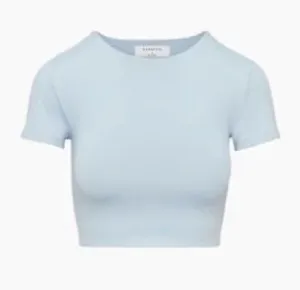 Aritzia Babaton Contour Crew Cropped T-Shirt thumbnail 1