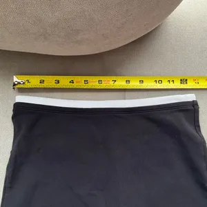 Alo Yoga 5" Airbrush Double Up Short Black/White XS thumbnail 3