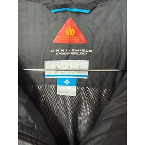 Columbia Heavenly Long Hooded Jacket Omni Heat Black Medium thumbnail 2