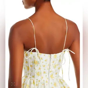 Bardot Yellow and‎ White Floral Mini Dress thumbnail 3