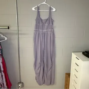 NWT FP Movement Inbound Onesie in Trailblazer Grey Women’s Size Large Jumpsuit thumbnail 4