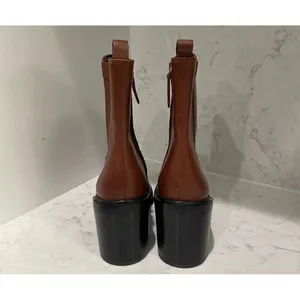 Franco Sarto Paula Stacked Block Heel Bootie –‎ Size 8.5 thumbnail 9
