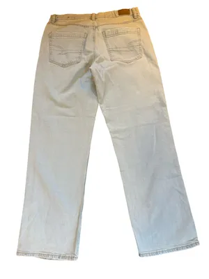 American Eagle Stretch Curvy Straight Leg Jeans Size 8 Regular NWT thumbnail 2