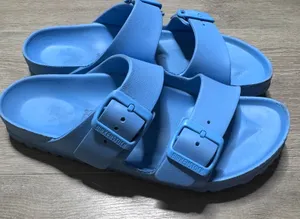 Birkenstock Arizona EVA Sky Blue Sandals Slides Womens 38 US 7 7.5 Waterproof thumbnail 1