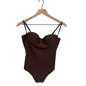 Skims Body Molded Underwire Bodysuit Medium Cocoa New with tags thumbnail 3