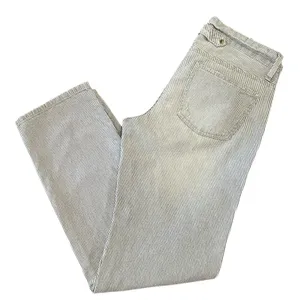 American Eagle Hickory Stripe Jeans Distressed Workwear Railroad Americana Y2K thumbnail 5