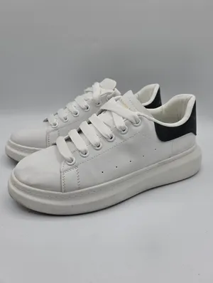 Women's Oversized Colorblocked Sneakers White Black Size 10 Minimialistic thumbnail 3