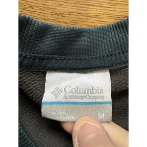 Columbia Sweatshirt Crewneck Women Size Medium Polyester Stretch Logo Athleisure thumbnail 3