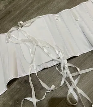 White Sexy Corset thumbnail 4