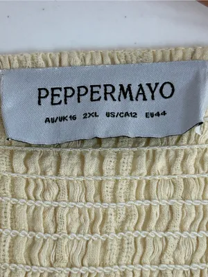 Peppermayo Jacinda Cream Drop Waist Maxi Dress Size 2X thumbnail 12