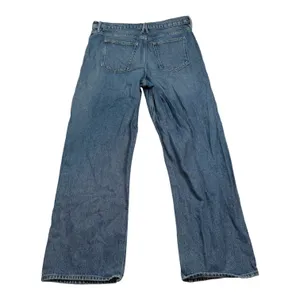 Good American Good Barrel Relaxed Jeans Women 12/31 Blue High Rise Wide Tapered thumbnail 3