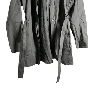 Columbia Pardon My Trench Gray Belted Hooded Windbreaker Rain Jacket Size S thumbnail 6