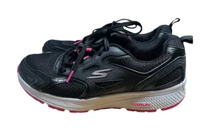 Skechers GOrun Consistent Women's Running Shoes - Black/Pink - Size 8.5 thumbnail 1