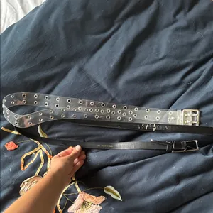 2 belts! White thumbnail 2