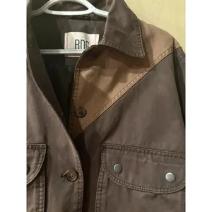 BDG Jacket Women's Medium Brown Luca Canvas Heavyweight Workwear Zip NEW $109 thumbnail 9