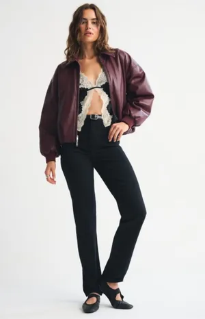 Abercrombie High-Rise Jeans Ultra Straight 90s thumbnail 1