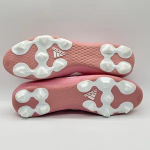 NEW‎ Adidas Goletto VIII FG Soccer Cleats Womens Size 12 Mens 11 Pink White thumbnail 5