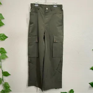 Olive Cargo Pants New Green thumbnail 2