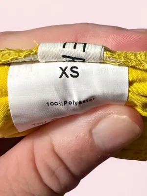 Yellow Bow Tie Halter Top thumbnail 4