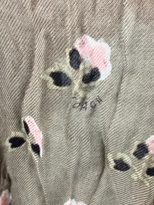 Coach Large Tan Scarf thumbnail 5
