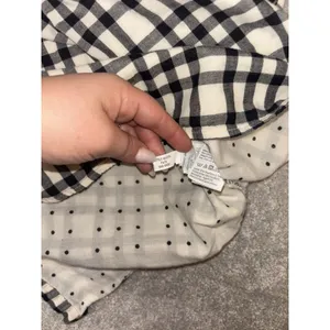 Madewell Courier Button-Back Shirt in‎ Double-Faced Plaid Size S Short Sleeve thumbnail 9