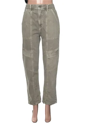 AGOLDE Cooper Cargo Jeans, Drab, 29” thumbnail 3