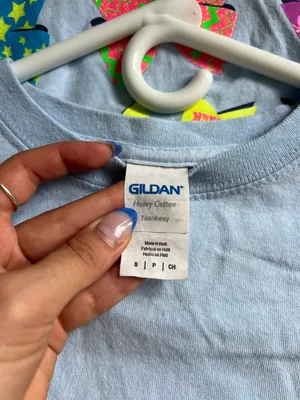 Gildan Light Blue Cheer T-shirt thumbnail 3
