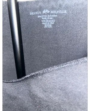 Brandy Melville long sleeve v neck crop size tag 3 thumbnail 2