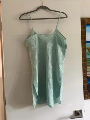 California Miss Blue Floral Slip Dress thumbnail 4