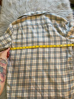 🛒Women’s Abercrombie & Fitch Plaid Button-Down Shirt - Blue & Pink thumbnail 7