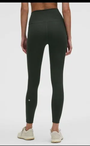 Lululemon Wunder Train High-Rise Tight 28"Rainforest Green Size 6 NWT thumbnail 2