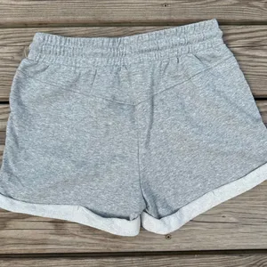 icyzone comfy grey women’s shorts with pockets thumbnail 3