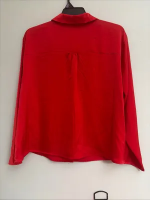 No Boundaries New! Red Satin Heart Pocket Sleep Set size XXL (20) thumbnail 6