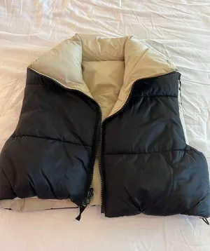 ZARA Reversible Puffer Vest thumbnail 1