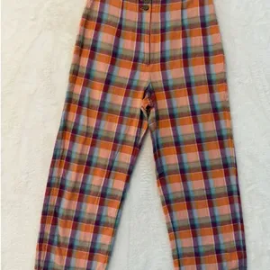 Billabong x The Salty Blonde Break Point Plaid Linen Pants 26 thumbnail 3
