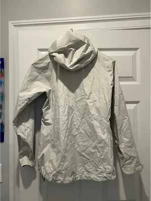 Patagonia H2No Beige Waterproof Jacket with Hood Sz XS thumbnail 7