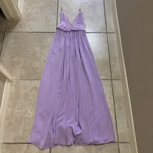 Michael Costello x REVOLVE Justin Gown lavender size XS thumbnail 2