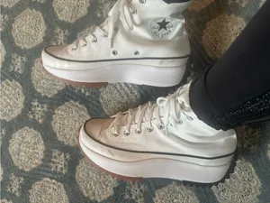 Converse Chick Taylor Run Star Hiking white high top canvas size 9 NWOT $110 thumbnail 6