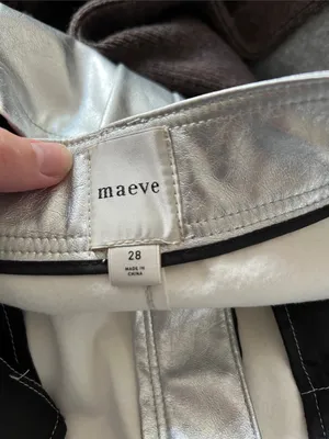 Anthropologie Maeve Ettie High Rise Crop Wide Leg Pants size 28 NEW thumbnail 5