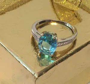 Ice Blue Ring, Size 8 thumbnail 2