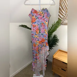 Amanda‎ Uprichard Amalia Strapless Gown Blossom Floral thumbnail 6