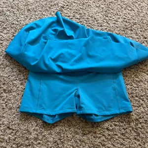 Athleta Blue Ace Tennis Skort 13 1/2” Athletic Skirt Size Women's XS thumbnail 5