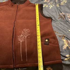 Artisan fleecy vest with 2 double pockets thumbnail 8