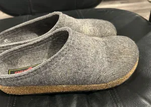 Haflinger Gray Felt Slip thumbnail 1