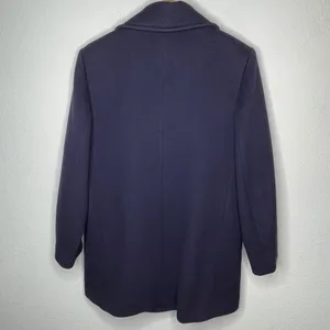Talbot's Navy‎ Wool Coat thumbnail 2