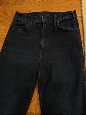 MOTHER Denim Jeans The Hustler Ankle Fray size 26 thumbnail 4
