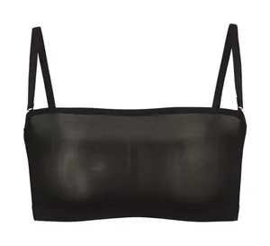 SHEER SCULPT BANDEAU color is onyx NWT SKIMS thumbnail 1