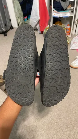 Rubber Birkenstock Sandals Black Arizona thumbnail 5